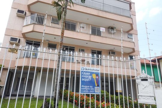 Fachada de apartamento à venda com 2 quartos, 73m² em Pechincha, Rio de Janeiro