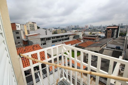 Sacada da Suíte de apartamento à venda com 3 quartos, 89m² em Utinga, Santo André