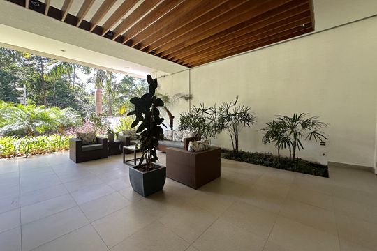 Área comum de apartamento para alugar com 1 quarto, 49m² em Residencial Tambore Iii, Santana de Parnaíba