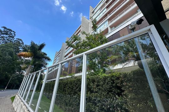 Fachada de apartamento para alugar com 1 quarto, 49m² em Residencial Tambore Iii, Santana de Parnaíba