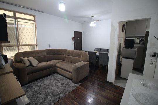 Sala de apartamento à venda com 3 quartos, 70m² em Novo Eldorado, Contagem