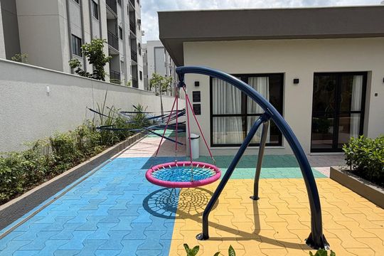 Área comum - Playground de apartamento à venda com 2 quartos, 46m² em Barra Olímpica, Rio de Janeiro