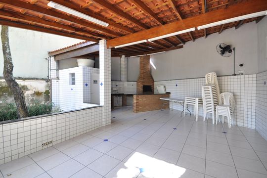 Área comum - Churrasqueira de apartamento à venda com 2 quartos, 66m² em Vila Gustavo, São Paulo