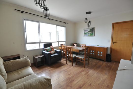 Sala de apartamento à venda com 2 quartos, 66m² em Vila Gustavo, São Paulo