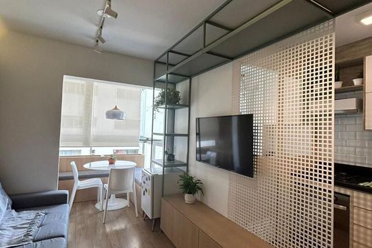 Sala de apartamento à venda com 1 quarto, 41m² em Aclimação , São Paulo