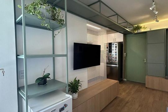 Sala de apartamento à venda com 1 quarto, 41m² em Aclimação , São Paulo