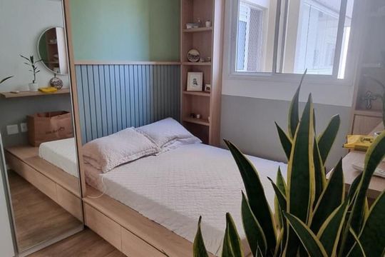 Quarto de apartamento à venda com 1 quarto, 41m² em Aclimação , São Paulo