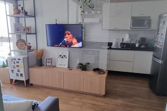Sala de apartamento à venda com 1 quarto, 41m² em Aclimação , São Paulo