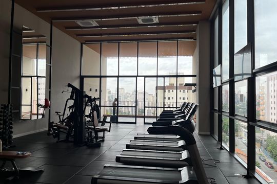 Área comum - Academia de kitnet/studio para alugar com 1 quarto, 30m² em Perdizes, São Paulo