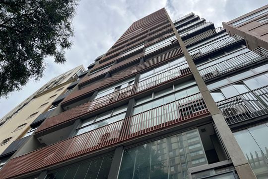 Fachada do Prédio de kitnet/studio para alugar com 1 quarto, 30m² em Perdizes, São Paulo