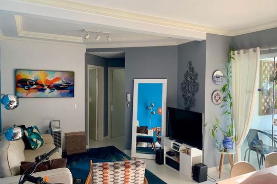 Sala de apartamento para alugar com 2 quartos, 70m² em Ingleses do Rio Vermelho, Florianópolis