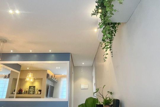 Sala de apartamento à venda com 3 quartos, 64m² em Carandiru, São Paulo