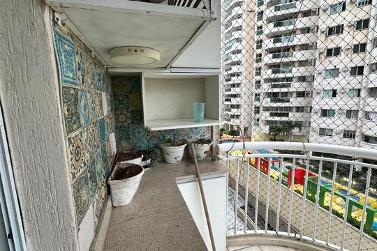 Varanda de apartamento para alugar com 3 quartos, 84m² em Recreio dos Bandeirantes, Rio de Janeiro