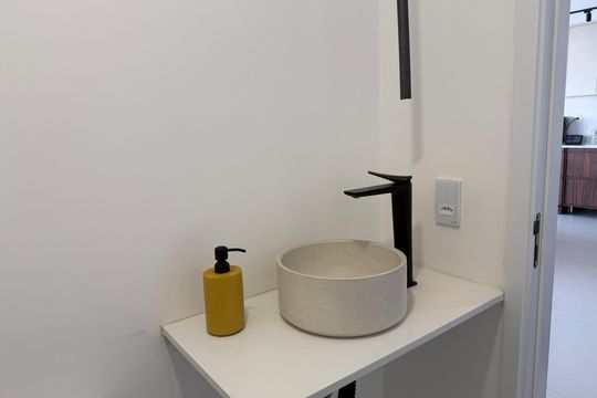 Lavabo de apartamento à venda com 2 quartos, 68m² em Vila da Saúde, São Paulo