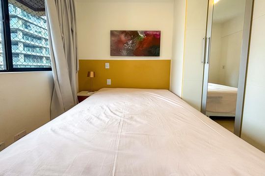 Quarto 2 de apartamento para alugar com 2 quartos, 70m² em Pinheiros, São Paulo