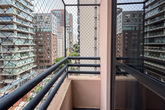 Varanda Sala de apartamento para alugar com 2 quartos, 70m² em Pinheiros, São Paulo