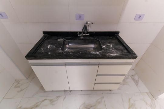 Sala/Cozinha de apartamento à venda com 2 quartos, 51m² em Vila Formosa, São Paulo
