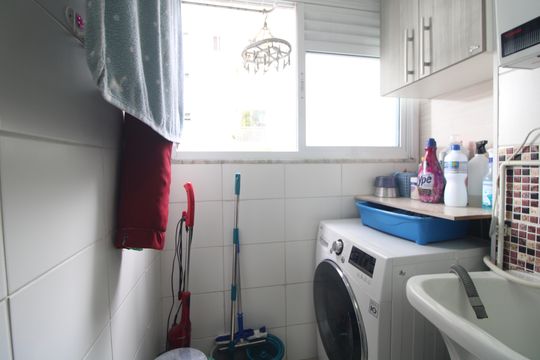 Lavanderia de apartamento à venda com 2 quartos, 48m² em Jardim das Flores, São Paulo