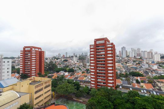 Varanda - vista de apartamento à venda com 2 quartos, 85m² em Vila Carrão, São Paulo