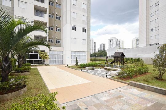 Área comum de apartamento para alugar com 3 quartos, 66m² em Vila Andrade, São Paulo