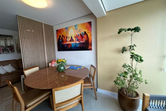 Sala de apartamento à venda com 3 quartos, 87m² em Tamboré, Barueri