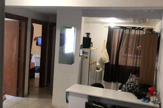 Cozinha de apartamento para alugar com 2 quartos, 45m² em Rio Branco, Canoas