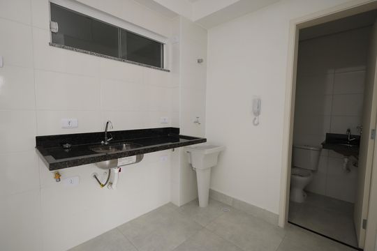 Sala / cozinha  de apartamento à venda com 1 quarto, 30m² em Vila Maria Alta, São Paulo