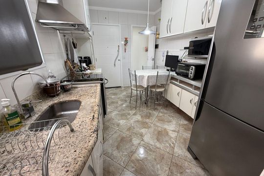 Cozinha de apartamento à venda com 3 quartos, 86m² em Água Fria, São Paulo