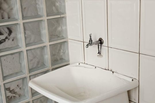 Área de serviço de apartamento à venda com 3 quartos, 78m² em Vila Campestre, São Paulo