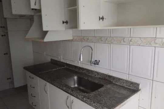 Cozinha de apartamento à venda com 3 quartos, 78m² em Vila Campestre, São Paulo