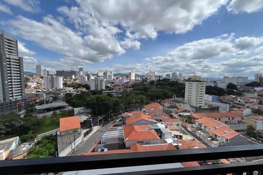 Varanda da Sala Vista de apartamento para alugar com 1 quarto, 30m² em Parada Inglesa, São Paulo