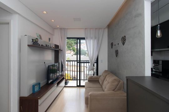 Sala de apartamento à venda com 2 quartos, 45m² em Horto Florestal, São Paulo