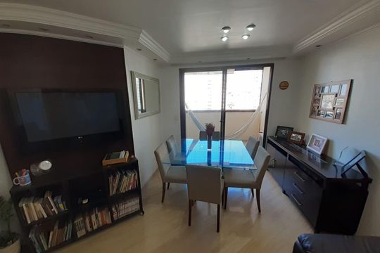 Sala de apartamento à venda com 2 quartos, 82m² em Cambuci, São Paulo