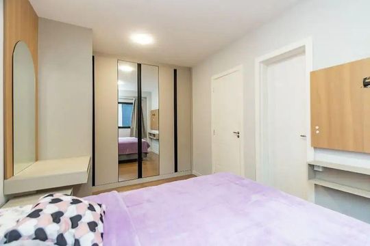 Quarto de casa de condomínio à venda com 3 quartos, 109m² em Uberaba, Curitiba