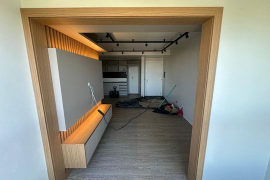 Sala de apartamento à venda com 3 quartos, 105m² em Nossa Senhora das Gracas, Canoas
