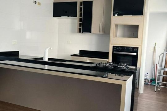 Cozinha de apartamento à venda com 3 quartos, 105m² em Nossa Senhora das Gracas, Canoas