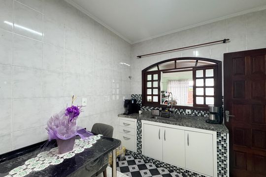 Cozinha de casa à venda com 2 quartos, 125m² em Jardim Valdibia, São Bernardo do Campo