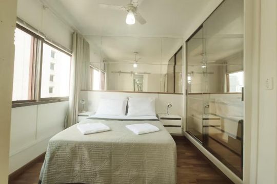 Quarto de apartamento para alugar com 3 quartos, 67m² em Cerqueira César, São Paulo