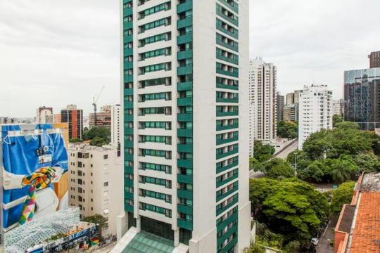 Vista de apartamento para alugar com 3 quartos, 67m² em Cerqueira César, São Paulo