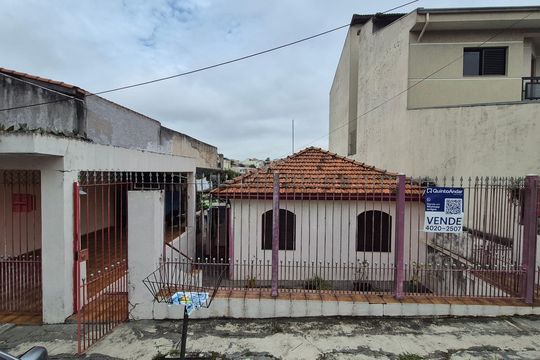 Fachada de casa à venda com 4 quartos, 165m² em Parque Oratório, Santo André