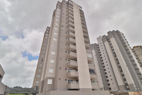 Fachada de apartamento para alugar com 2 quartos, 53m² em Novo Mundo, Uberlândia