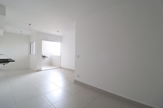 Sala de apartamento para alugar com 2 quartos, 53m² em Novo Mundo, Uberlândia