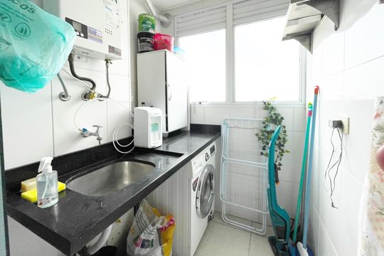 Área de Serviço de apartamento à venda com 2 quartos, 59m² em Lauzane Paulista, São Paulo