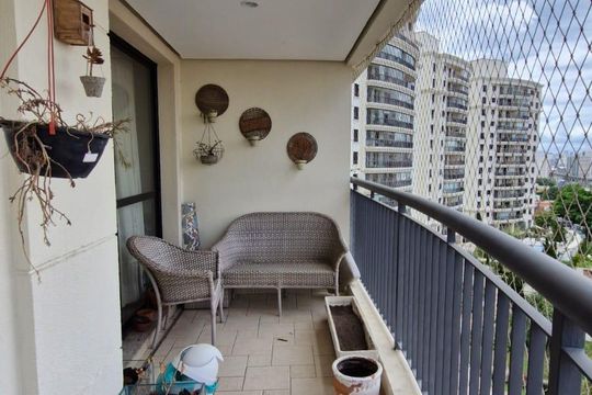 Varanda de apartamento à venda com 2 quartos, 83m² em Jardim Avelino, São Paulo