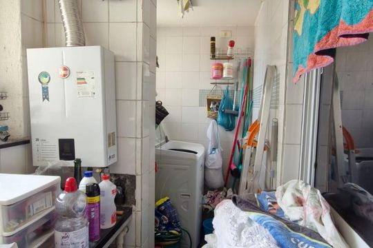 Área de serviço de apartamento à venda com 2 quartos, 83m² em Jardim Avelino, São Paulo