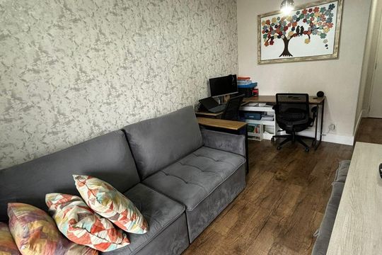 Sala de apartamento à venda com 2 quartos, 50m² em Vila Mira, São Paulo
