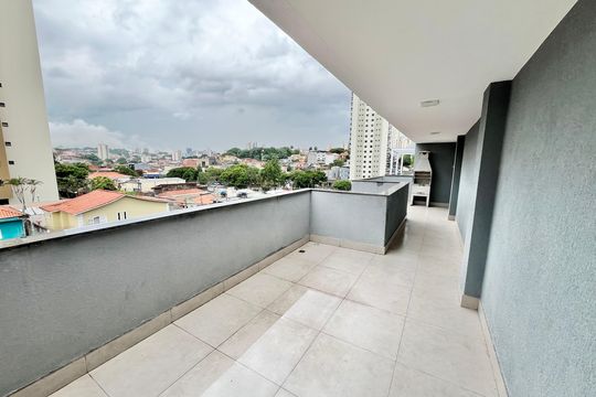 Varanda gourmet de apartamento à venda com 3 quartos, 69m² em Jardim Paraíso, São Paulo