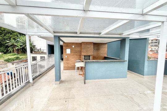 Área comum - Churrasqueira de apartamento à venda com 3 quartos, 69m² em Jardim Paraíso, São Paulo