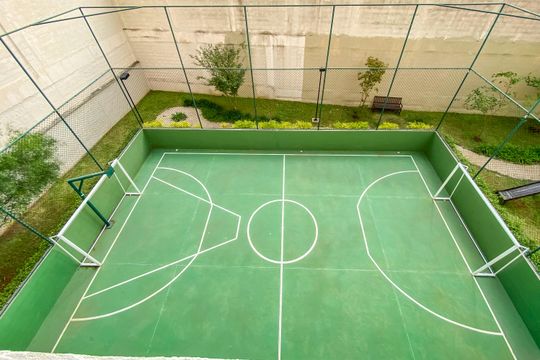 Quadra de apartamento à venda com 2 quartos, 49m² em Vila Valparaíso, Santo André