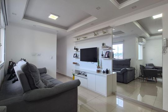 Sala  de apartamento à venda com 2 quartos, 98m² em Parque Novo Oratório, Santo André